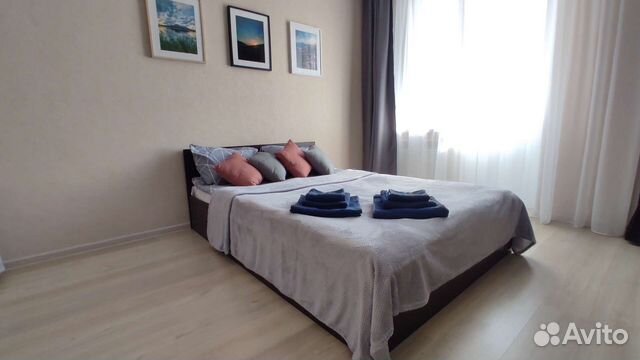

1-к. квартира, 37 м², 2 кровати