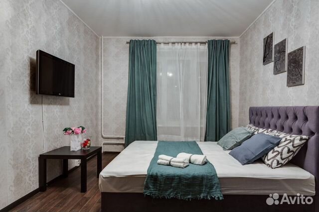

1-к. квартира, 36 м², 2 кровати