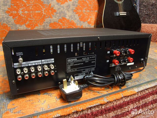 Усилитель Aiwa XA-003K Япония, 2х60Вт - 500вт