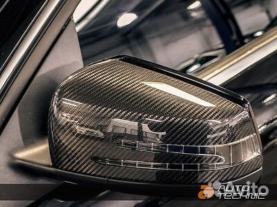 Карбоновые зеркала mercedes A/B/C/E/S/CL/GLK
