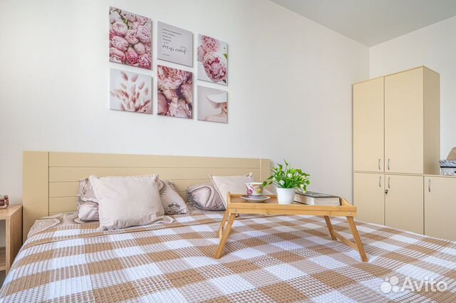 

1-к. квартира, 43 м², 2 кровати