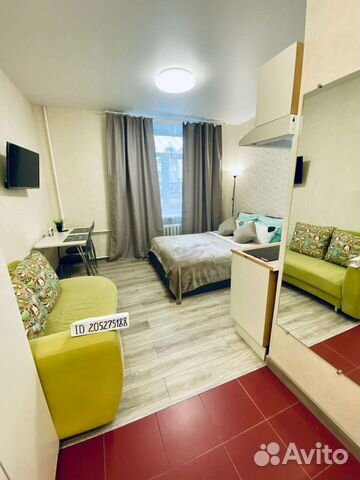 

Квартира-студия, 30 м², 1 кровать