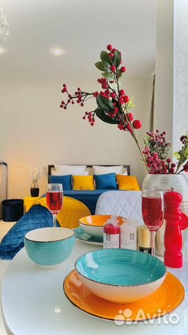 

Квартира-студия, 38 м², 2 кровати