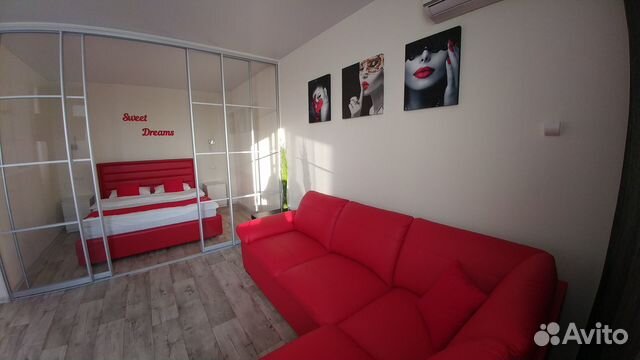 

Квартира-студия, 45,4 м², 2 кровати