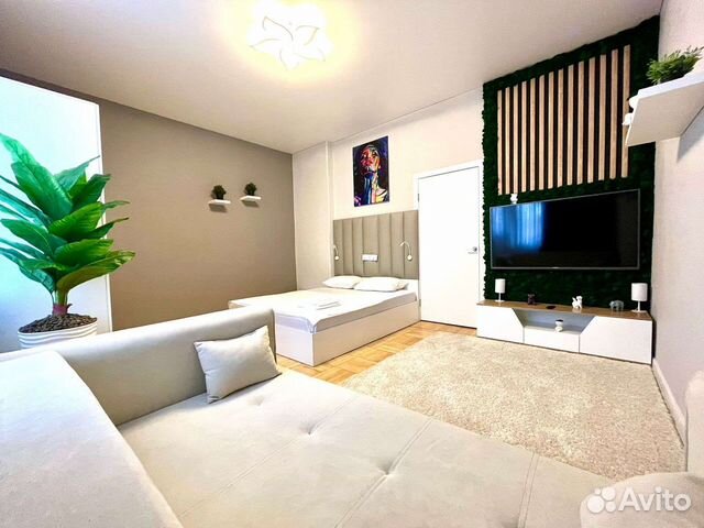 

1-к. квартира, 40 м², 2 кровати