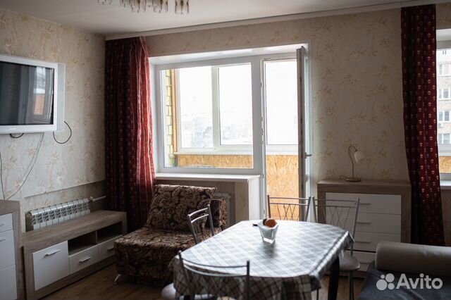 

Квартира-студия, 40 м², 3 кровати