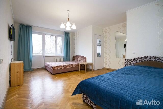 

1-к. квартира, 40 м², 2 кровати