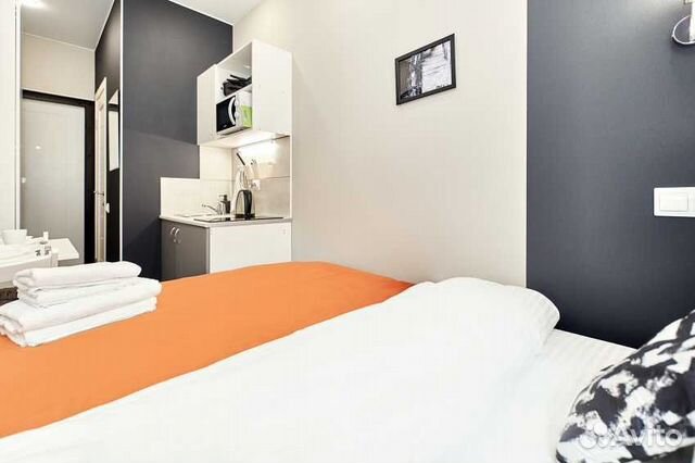 

Квартира-студия, 12 м², 1 кровать