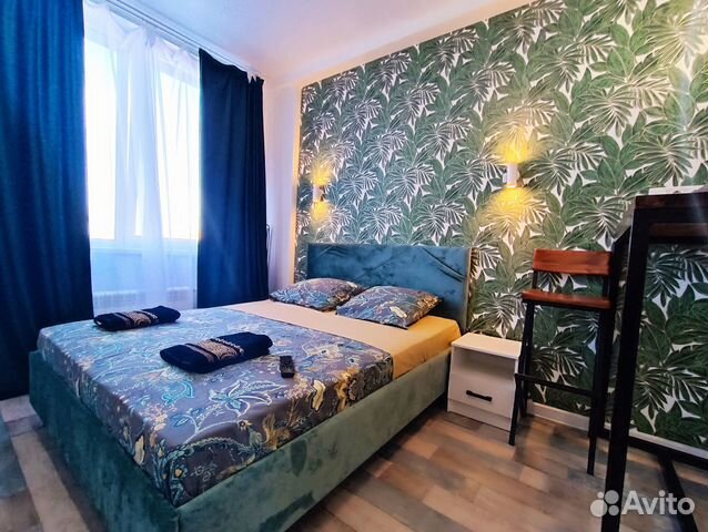 

Квартира-студия, 27 м², 1 кровать