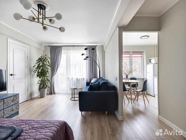 

2-к. квартира, 45 м², 3 кровати