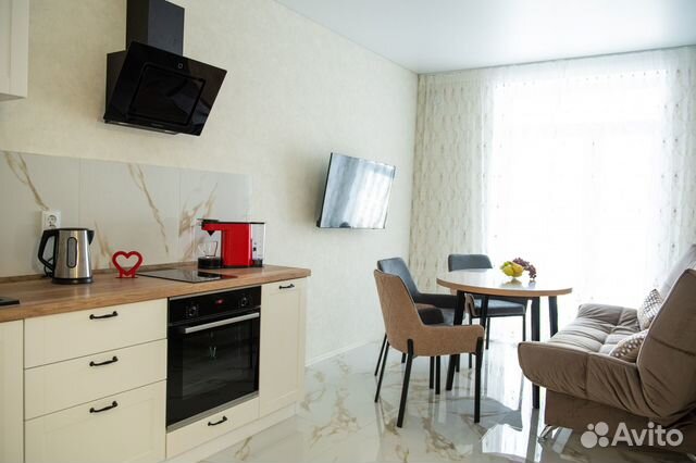 

1-к. квартира, 40 м², 2 кровати