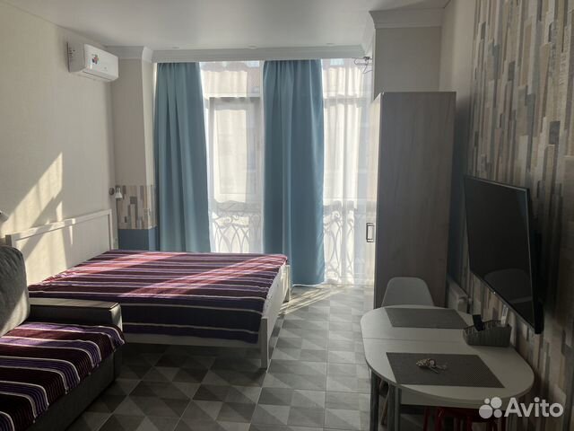 

Квартира-студия, 25 м², 2 кровати
