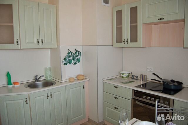 

1-к. квартира, 38 м², 3 кровати