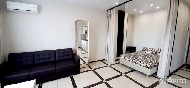 

Квартира-студия, 34 м², 2 кровати