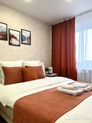 

1-к. квартира, 33,7 м², 2 кровати