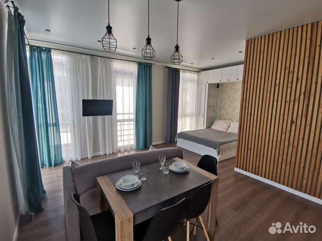 

Квартира-студия, 36 м², 2 кровати