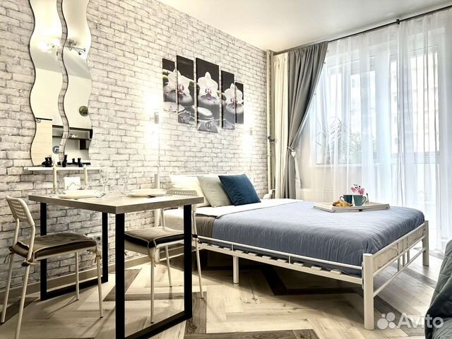 

Квартира-студия, 26 м², 2 кровати