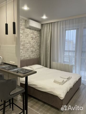 

Квартира-студия, 25 м², 1 кровать