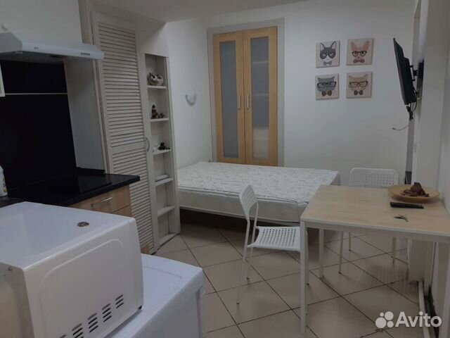 

Квартира-студия, 25 м², 1 кровать