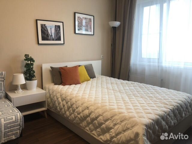 

1-к. квартира, 35 м², 2 кровати