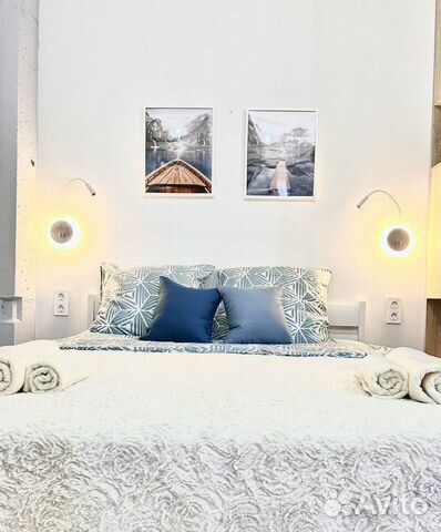 

Квартира-студия, 38 м², 2 кровати