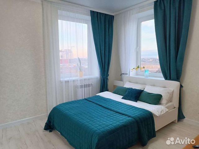 

1-к. квартира, 37 м², 2 кровати