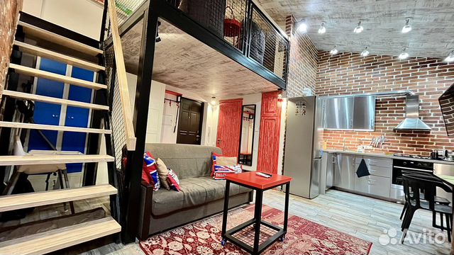 

Квартира-студия, 50 м², 2 кровати
