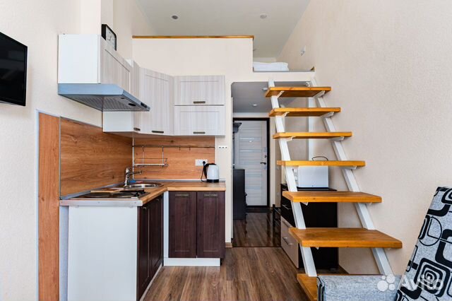 

Квартира-студия, 20 м², 2 кровати