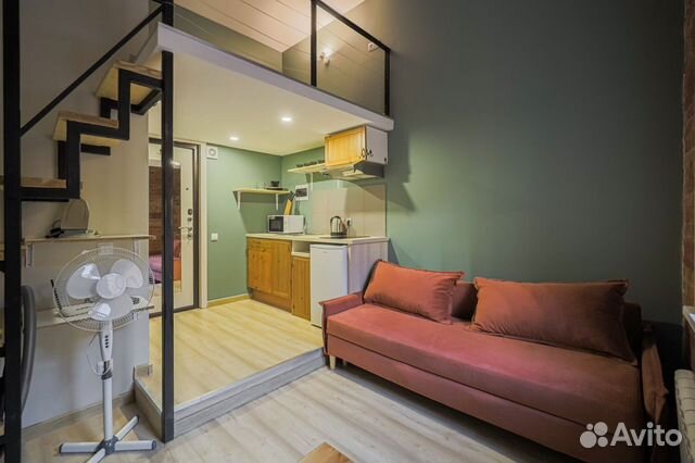 

Квартира-студия, 16 м², 2 кровати