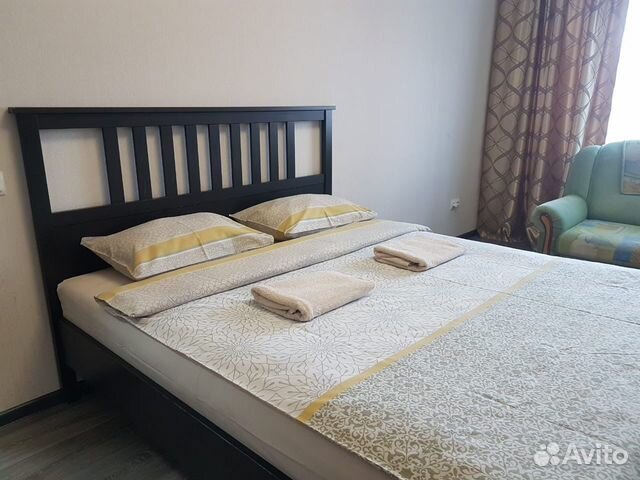 

1-к. квартира, 38 м², 2 кровати