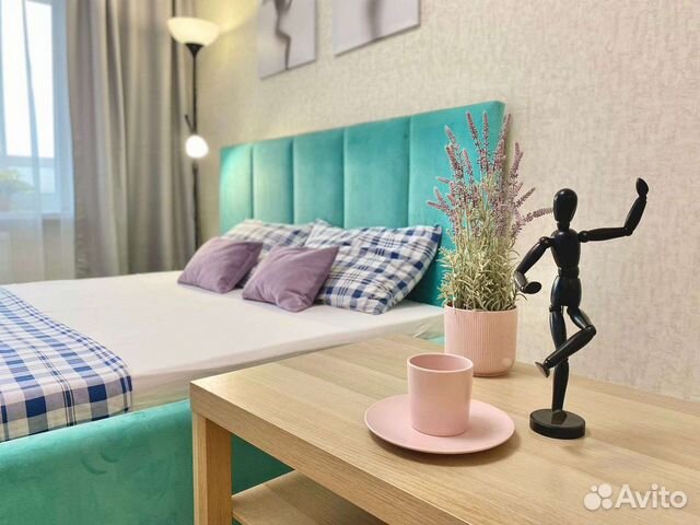 

1-к. квартира, 44 м², 2 кровати