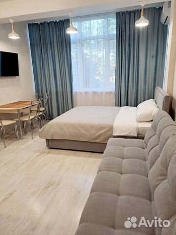 

Квартира-студия, 25 м², 2 кровати