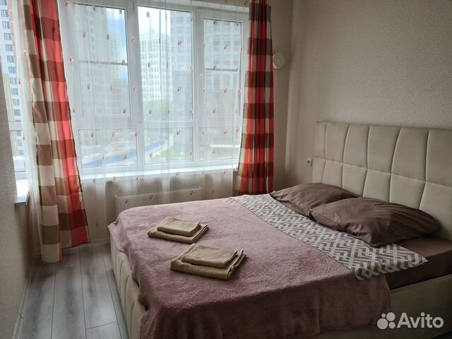 

1-к. квартира, 30 м², 2 кровати