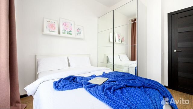 

1-к. квартира, 42 м², 2 кровати