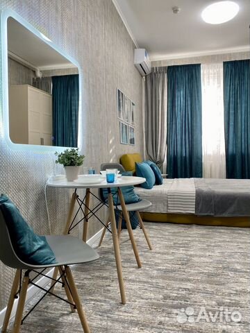 

Квартира-студия, 23 м², 1 кровать