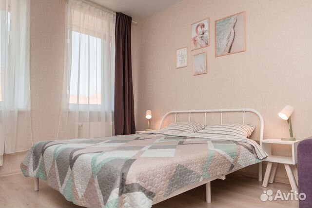 

1-к. квартира, 44 м², 3 кровати