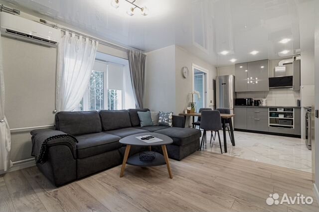 

1-к. квартира, 45 м², 2 кровати