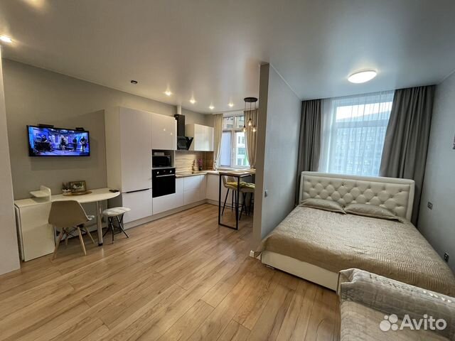 

Квартира-студия, 32 м², 2 кровати
