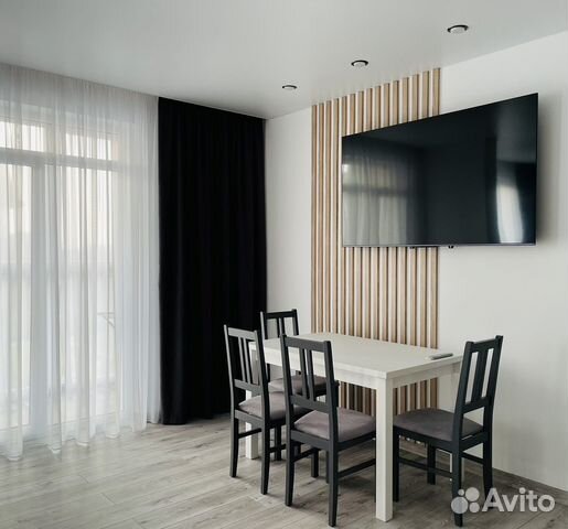 

Квартира-студия, 45 м², 2 кровати