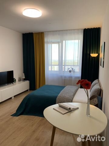 

Квартира-студия, 25 м², 1 кровать