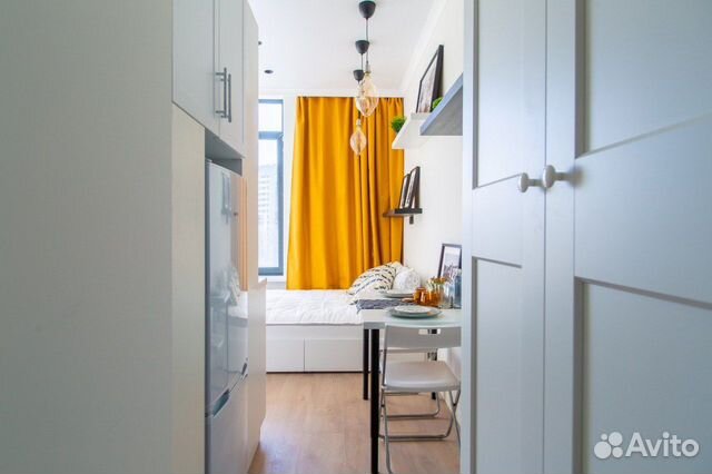 

Квартира-студия, 19 м², 1 кровать
