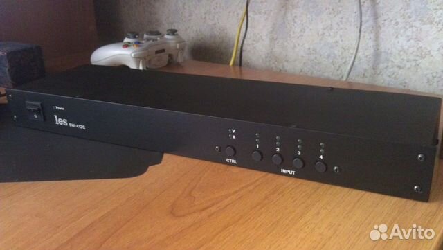 Коммутатор Les SW-412C (Video Switch) Коммутатор Les SW-412C (Video Switch)