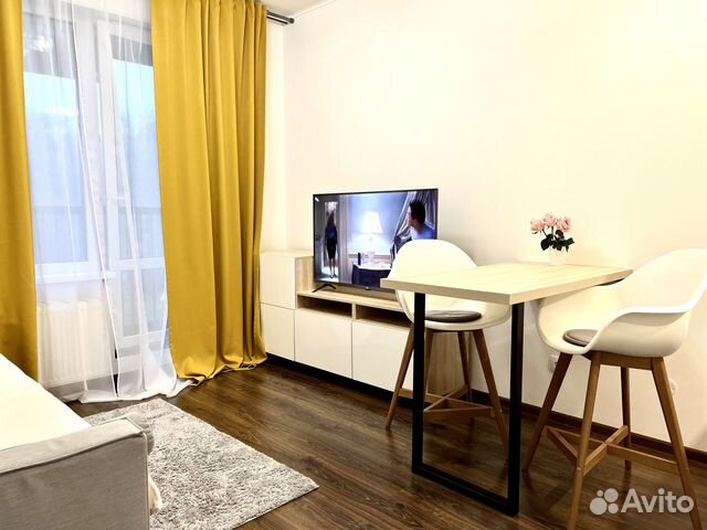 

Квартира-студия, 24 м², 2 кровати