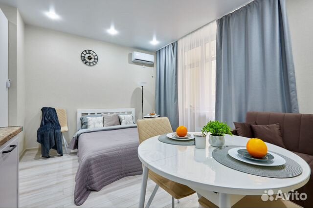 

Квартира-студия, 27 м², 2 кровати