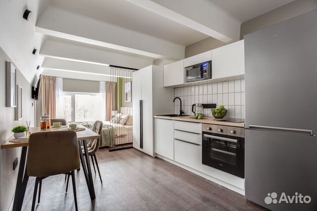 

Квартира-студия, 22 м², 2 кровати