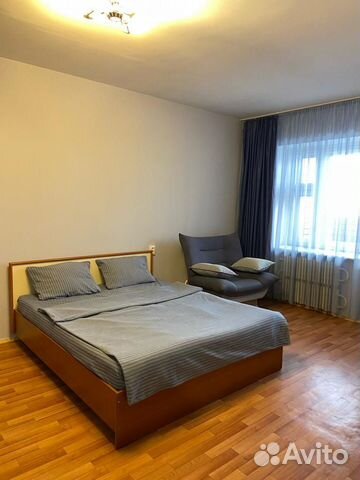 

1-к. квартира, 52 м², 2 кровати