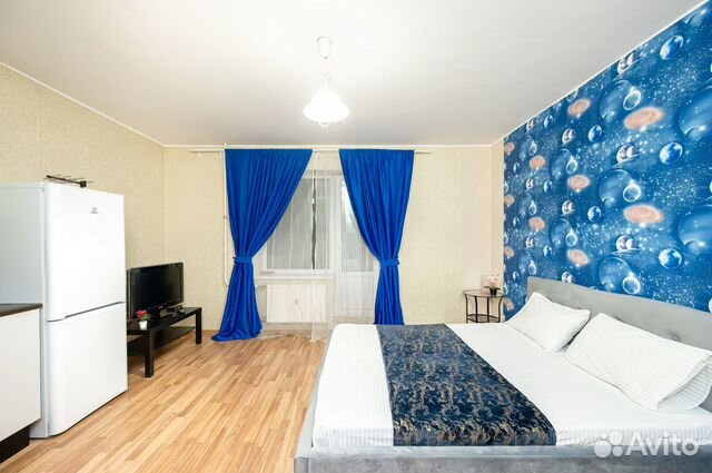 

Квартира-студия, 28 м², 1 кровать