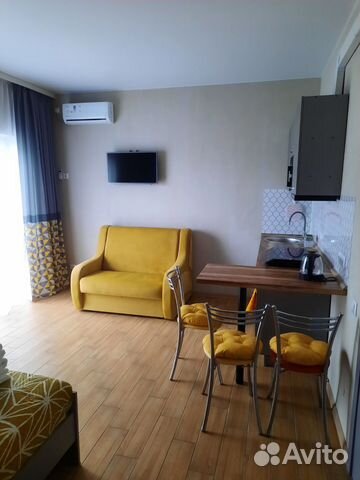 

Квартира-студия, 24 м², 2 кровати