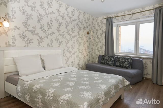 

1-к. квартира, 37 м², 2 кровати