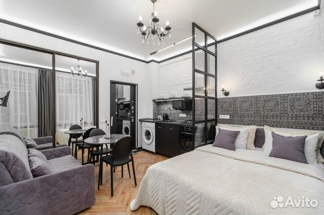 

Квартира-студия, 20 м², 2 кровати